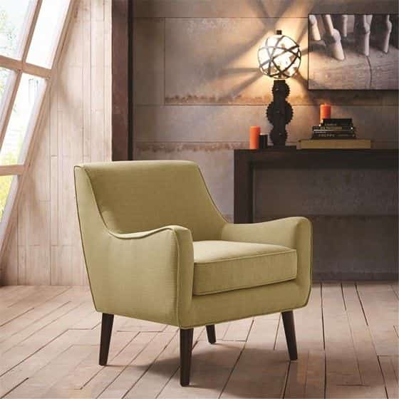 Oxford Mid Century Accent Chair Green 1