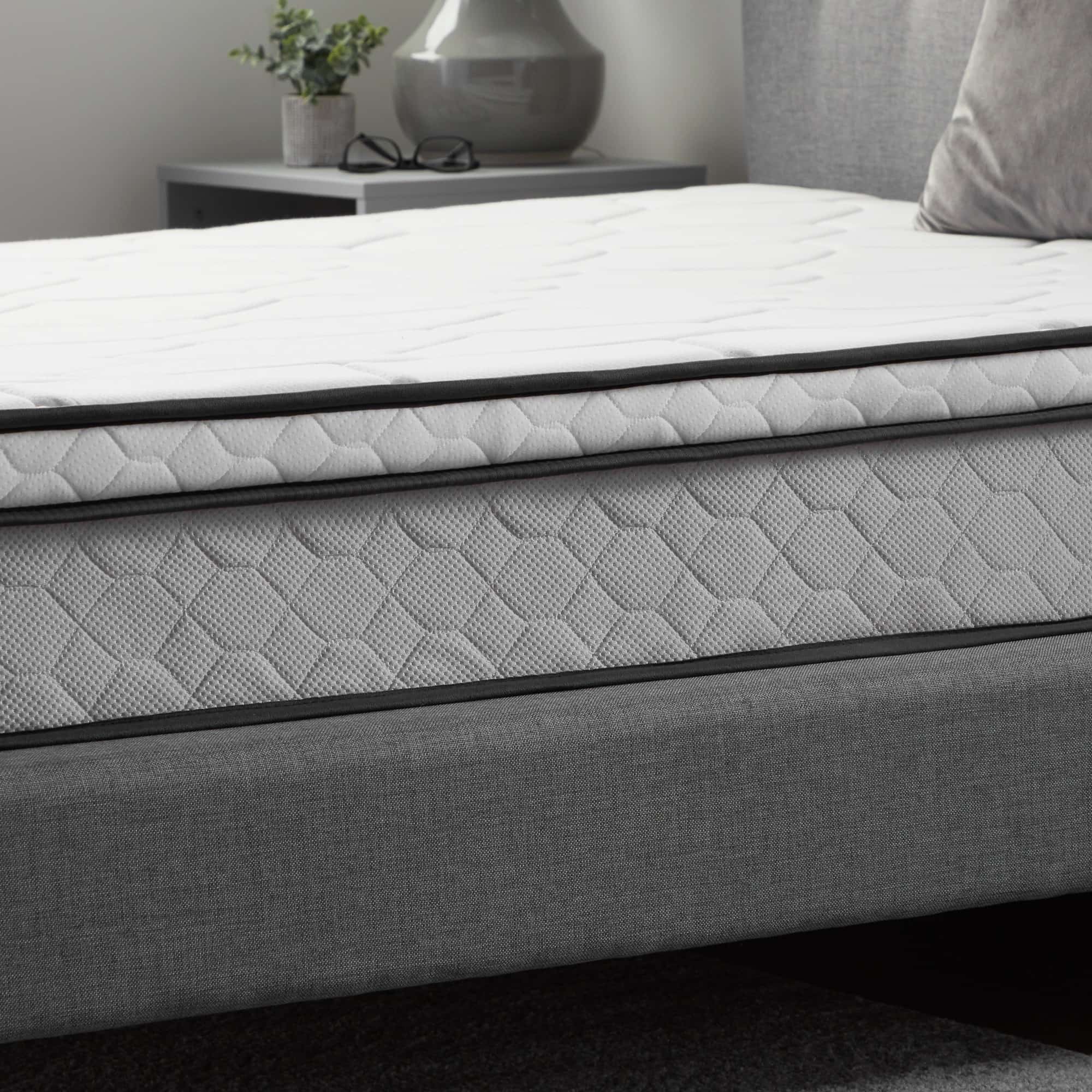 8" Euro Top Plush Hybrid Mattress - Image 3